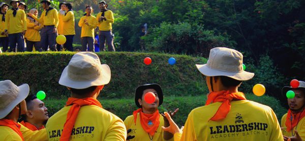 Outbound training empathy ball