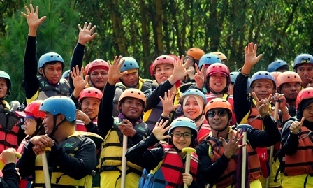 Rafting puncak