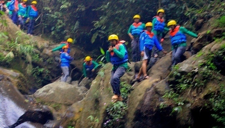 Body rafting curug panjang