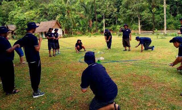 Outbound Pancawati Training Games